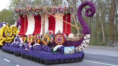 Holland med blomstert�get